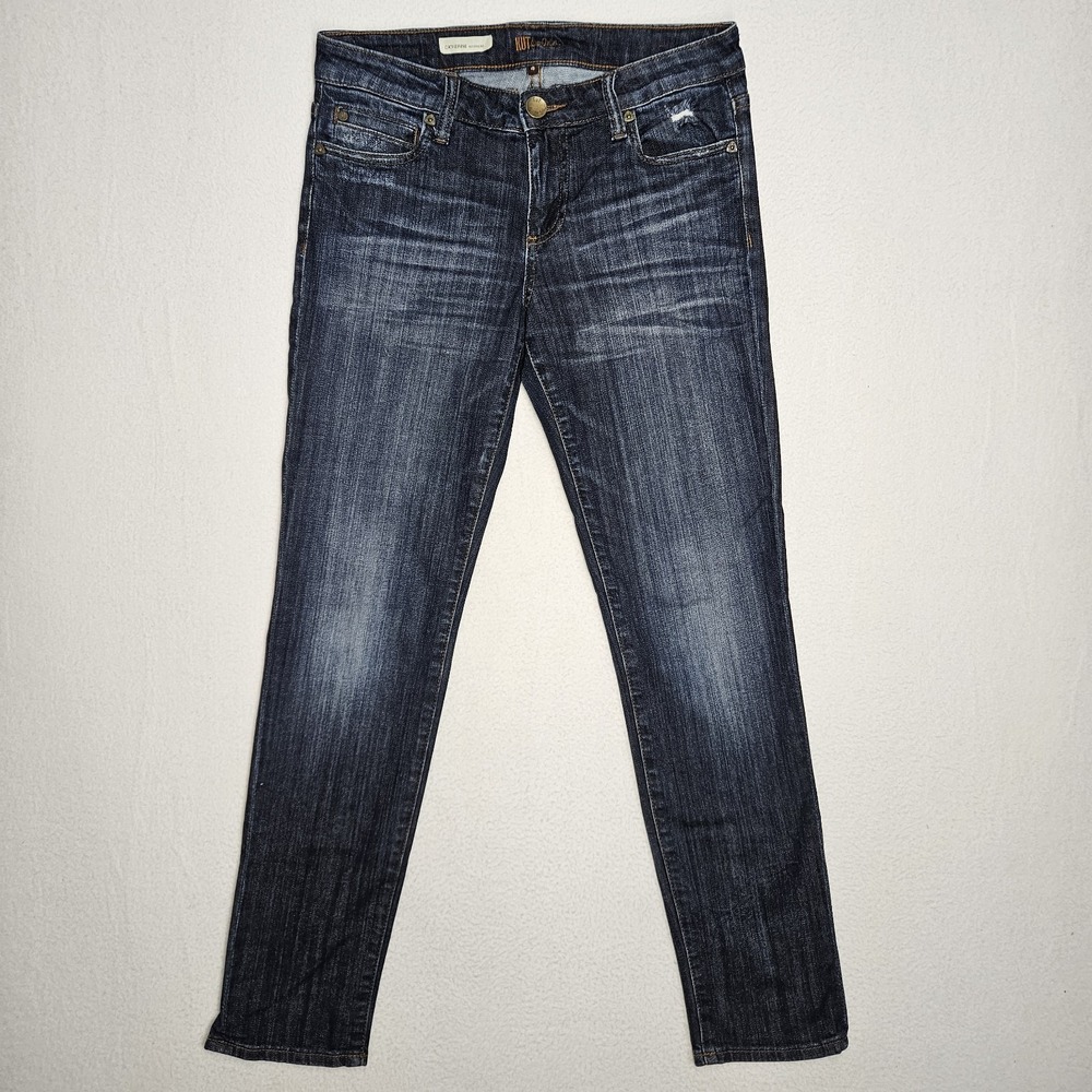 Kut From The Kloth Katherine Boyfriend Jeans Women's Sz 4 Stretch Comfort